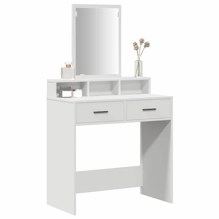 Klædeskab Hvid 79 x 41 x 140 cm Konstrueret træ