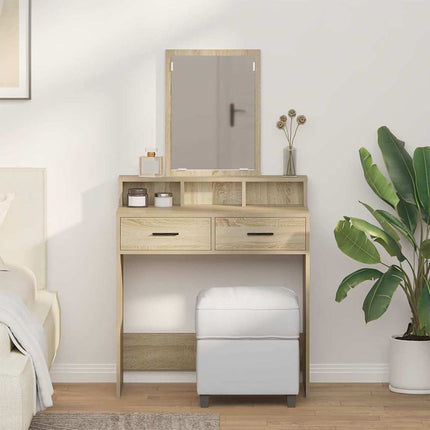 Klædeskab Sonoma eg 79 x 41 x 140 cm Konstrueret træ