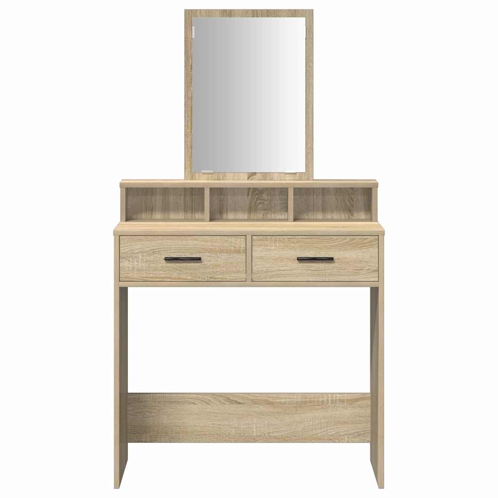 Klædeskab med skuffe Sonoma eg 79 x 41 x 140 cm Konstrueret træ