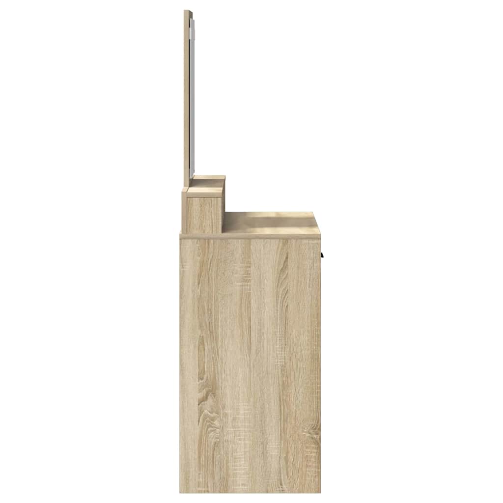 Klædeskab med skuffe Sonoma eg 79 x 41 x 140 cm Konstrueret træ