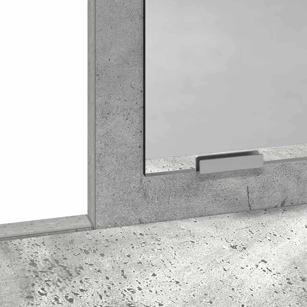 Dressingbord Betongrå 79 x 41 x 140 cm Konstrueret træ