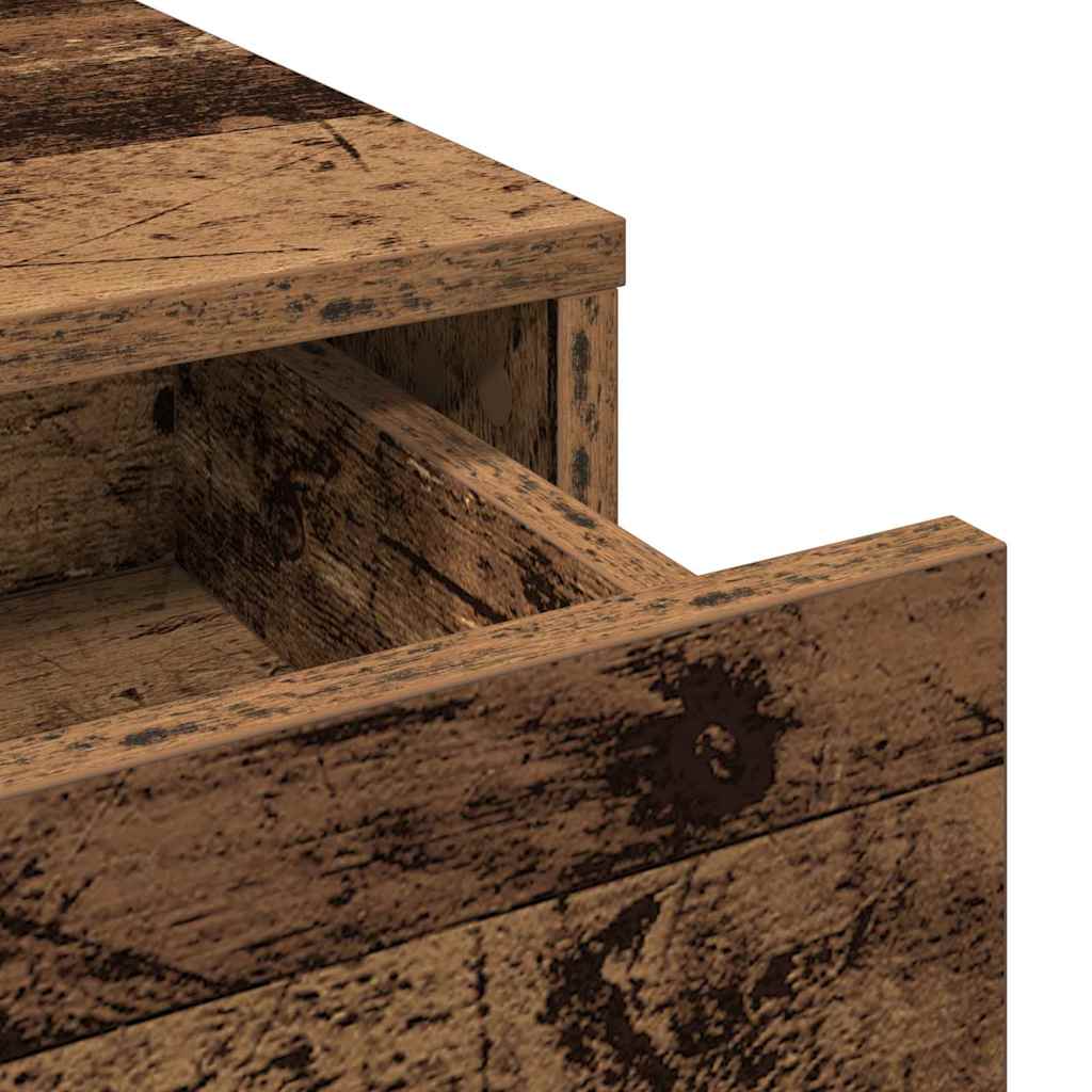 Dressingbord Gammelt træ 79 x 41 x 140 cm Konstrueret træ