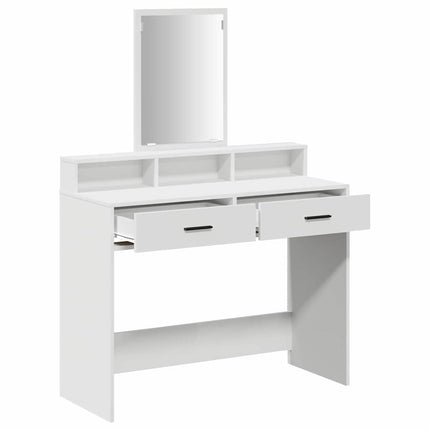Klædeskab Hvid 100 x 41 x 140 cm Konstrueret træ
