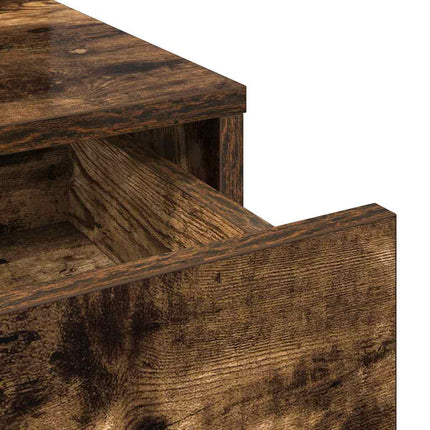 Klædeskab Røget eg 100 x 41 x 140 cm Konstrueret træ