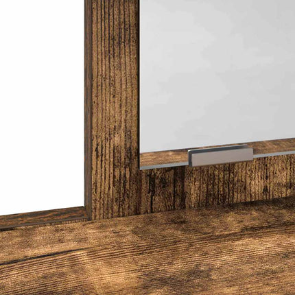 Klædeskab Røget eg 100 x 41 x 140 cm Konstrueret træ