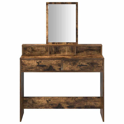 Klædeskab Røget eg 100 x 41 x 140 cm Konstrueret træ