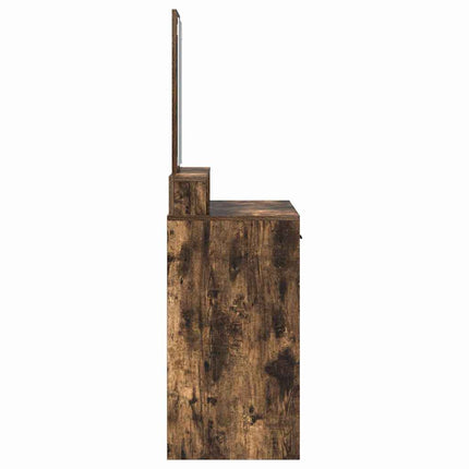 Klædeskab Røget eg 100 x 41 x 140 cm Konstrueret træ
