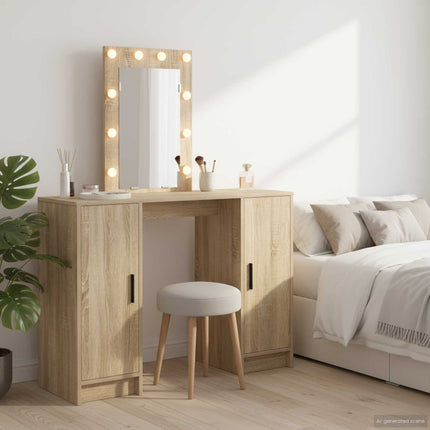 Klædeskab Brun 102 x 33 x 135 cm Konstrueret træ