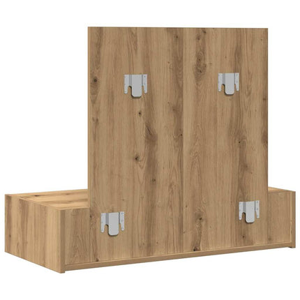 Klædeskab Brun 83 x 40 x 70 cm Konstrueret træ