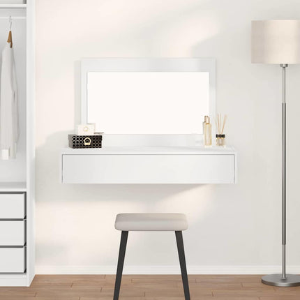 Klædeskab Hvid 100 x 40 x 70 cm Konstrueret træ