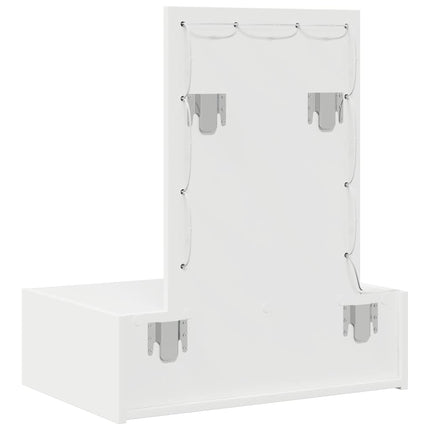 Klædeskab Hvid 60 x 40 x 70 cm Konstrueret træ