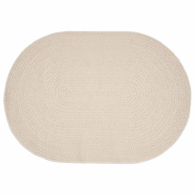 Tæppe ZIZUR Creme 170 x 120 cm Polypropylen