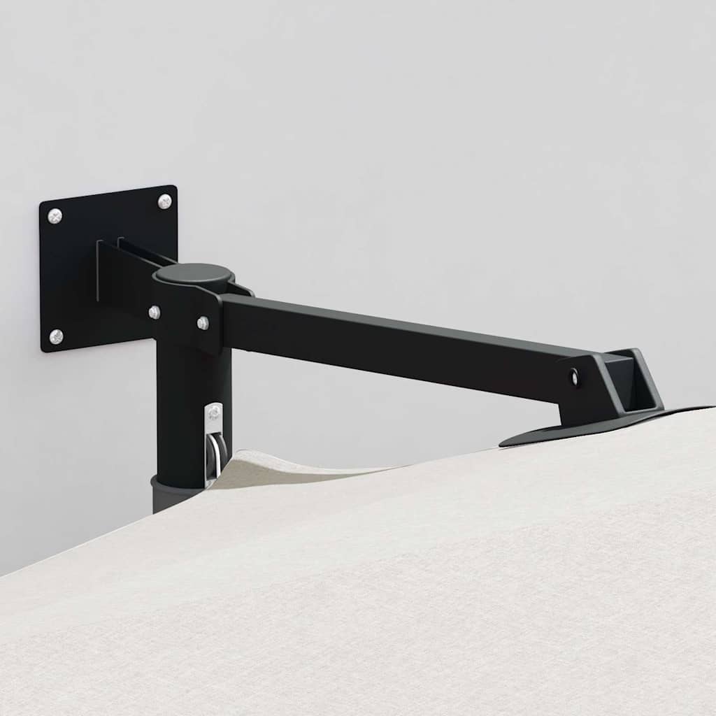 Havesol Sandfarvet 248 x 248 x 148 cm Polyester og Stål