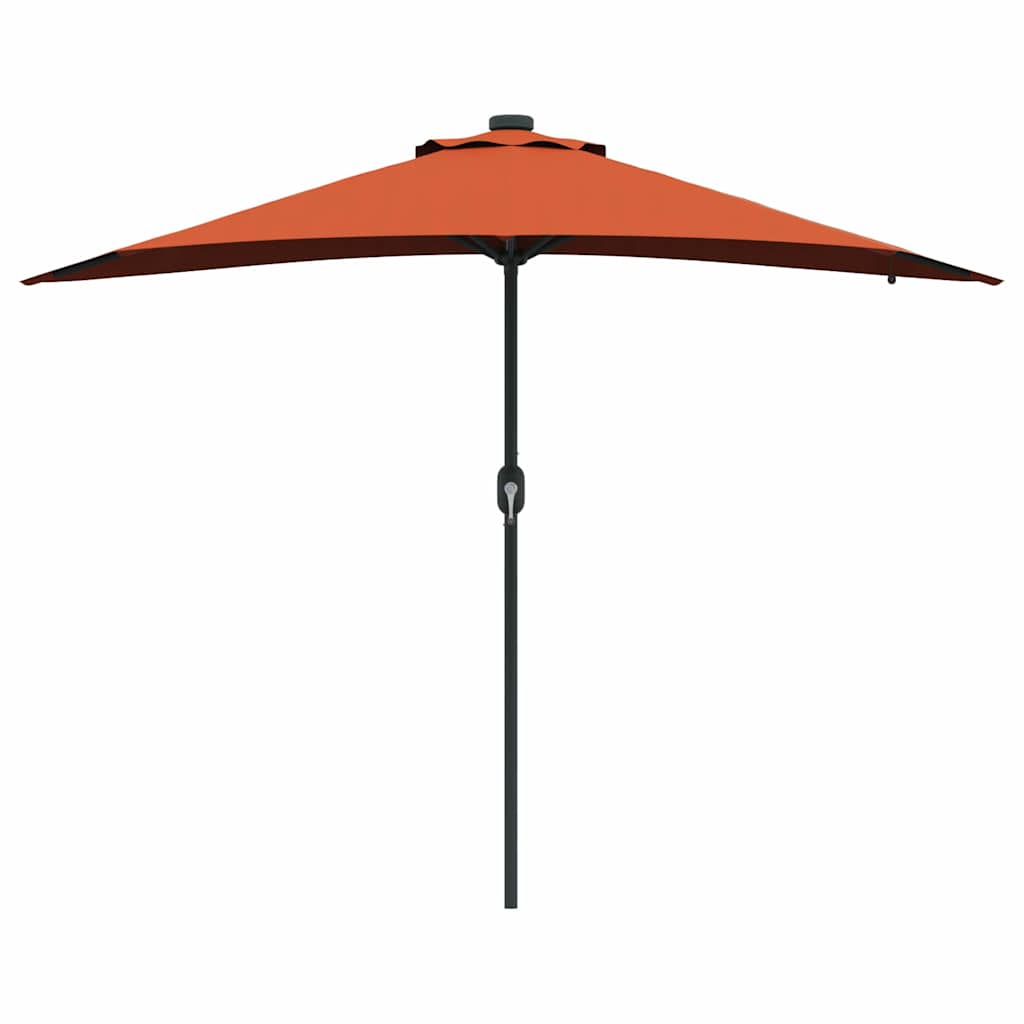 Havesol Terrakotta 294 x 150 x 223 cm Polyester og Stål
