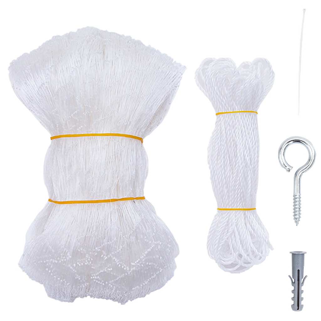 kattenet 8x3 m nylon transparent