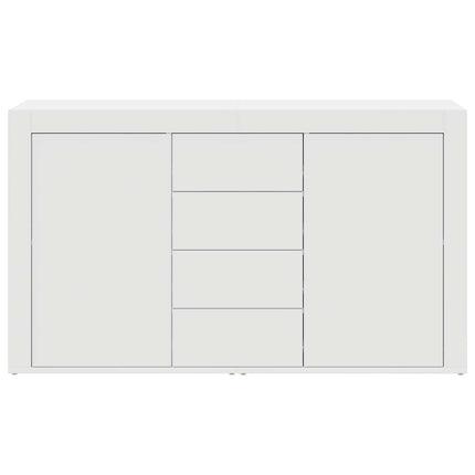 Sideboard Hvid 120 x 36 x 69 cm Konstrueret træ