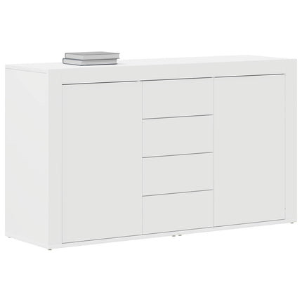 Sideboard Hvid 120 x 36 x 69 cm Konstrueret træ