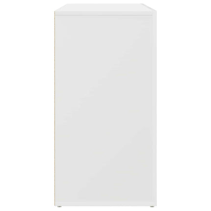 Sideboard Hvid 120 x 36 x 69 cm Konstrueret træ