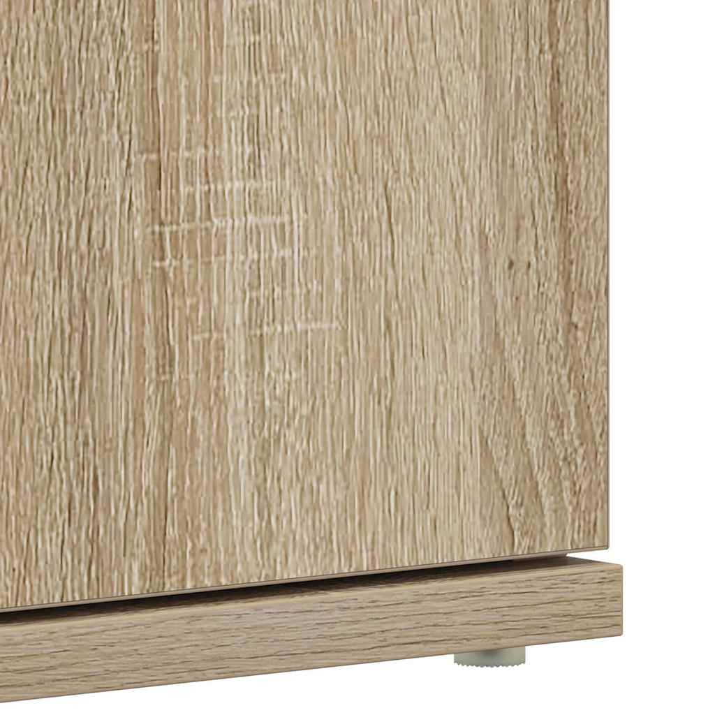 Sko skab med hylde Sonoma eg 80 x 39 x 178 cm Konstrueret træ