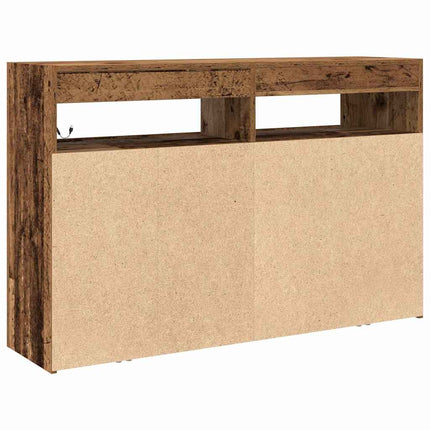 Sideboard Gammelt træ 116 x 30 x 75 cm Konstrueret træ