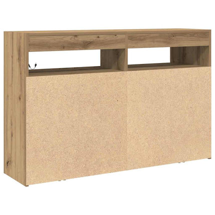 Sideboard Artisan Egetræ 116 x 30 x 75 cm Konstrueret træ