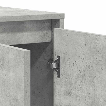 Sideboard Beton Grå 120 x 41 x 75 cm Konstrueret træ