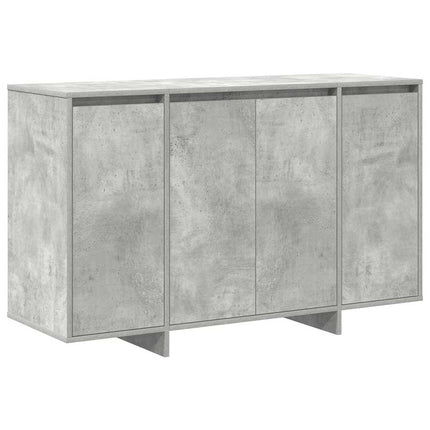Sideboard Beton Grå 120 x 41 x 75 cm Konstrueret træ