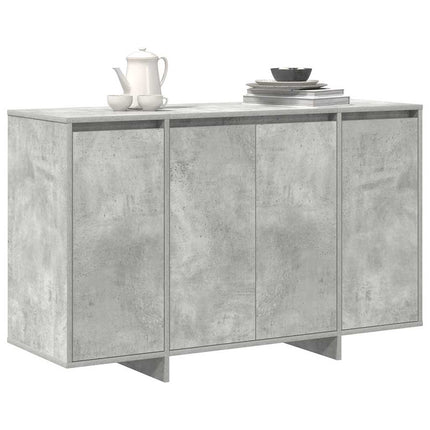 Sideboard Beton Grå 120 x 41 x 75 cm Konstrueret træ