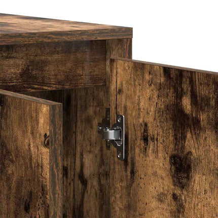 Sideboard Røget eg 120 x 41 x 75 cm Konstrueret træ