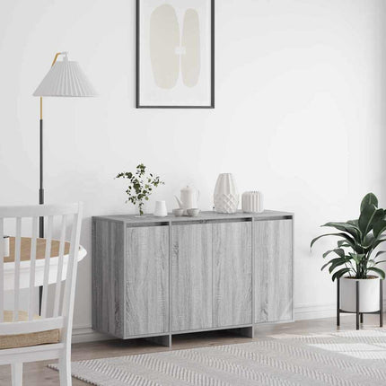 Sideboard Grå Sonoma 120 x 41 x 75 cm Konstrueret træ