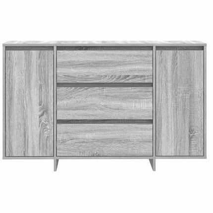 Sideboard Grå Sonoma 120 x 41 x 75 cm Konstrueret træ