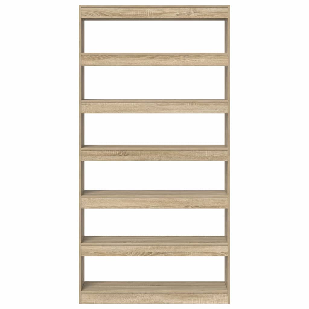 Bogskab Sonoma eg 100 x 30 x 198 cm Konstrueret træ