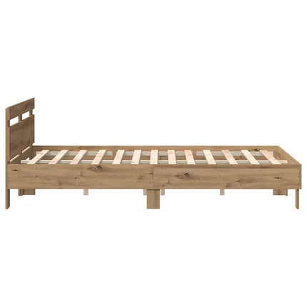 Sengestel Artisan Egetræ 140 x 190 cm Konstrueret træ