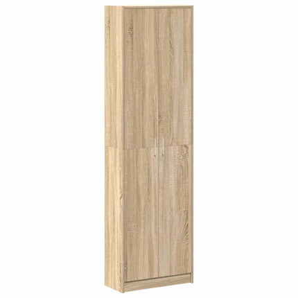 Garderobeskab Sonoma eg 55 x 25 x 189 cm Konstrueret træ