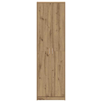 Garderobeskab Artisan Egetræ 55 x 25 x 189 cm Konstrueret træ