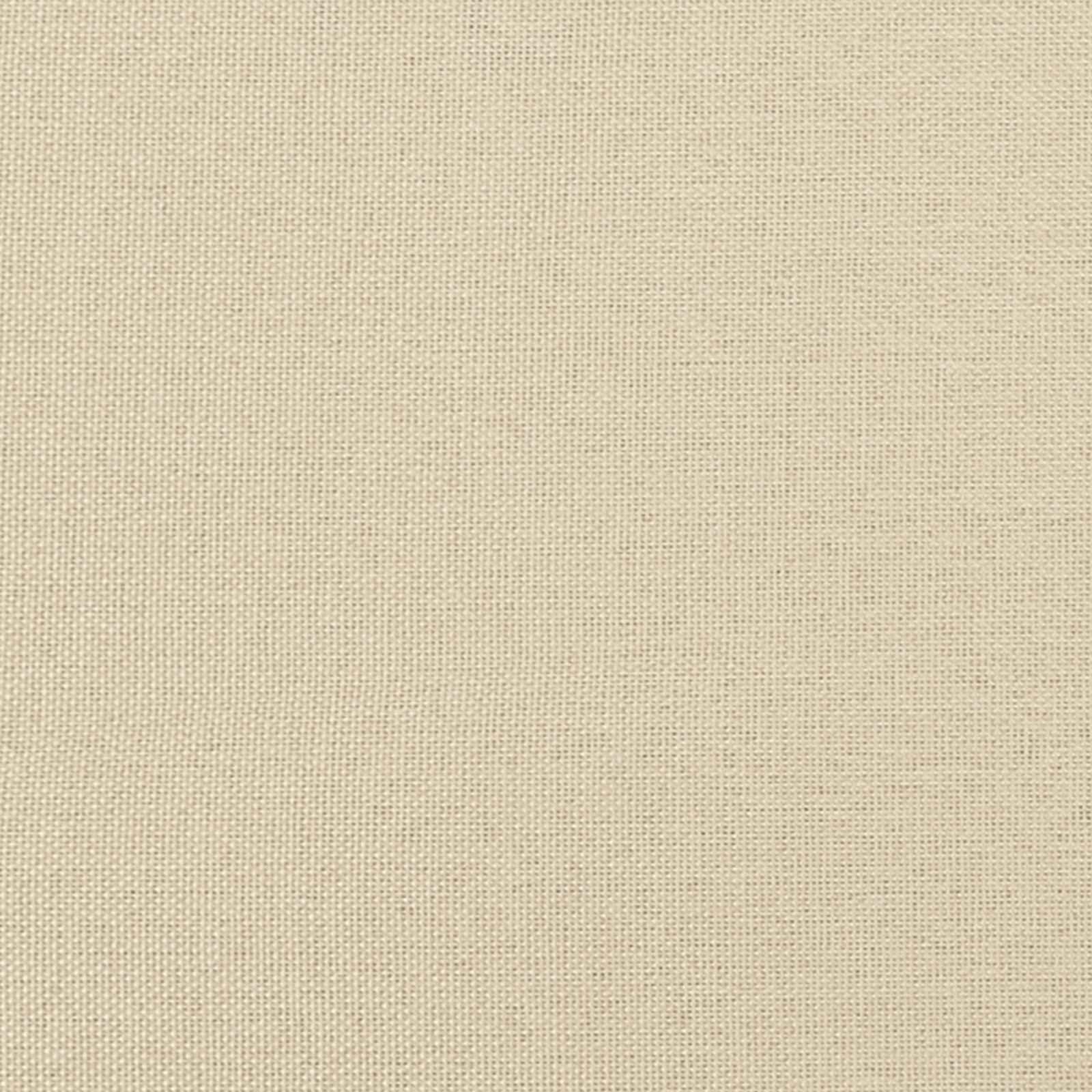 Utrækkelig sovesofa enkelt med hjul Creme 90 x 165 x 87 cm Stof