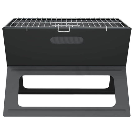 Udendørs grill 46 x 31 x 31 cm Stål Sort