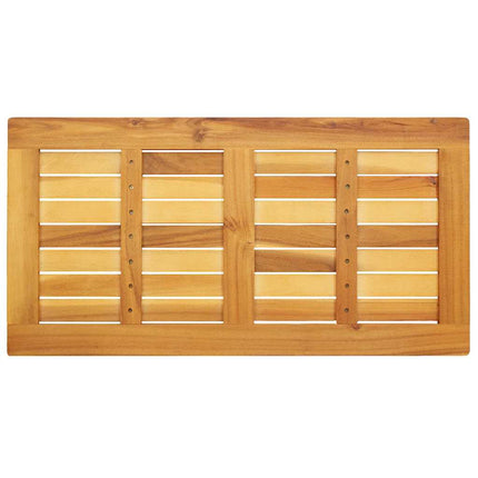 Bordplade Olie Naturlig 90 x 45 x 2 cm Massivt Akacietræ