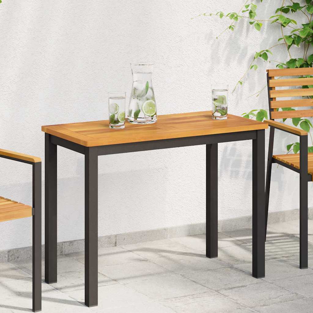 Bordplade Olie Naturlig 90 x 45 x 2 cm Massivt Akacietræ billede