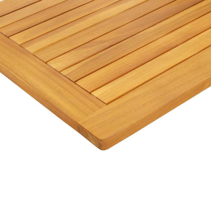 Bordplade Olie Naturlig 100 x 50 x 2 cm Massivt Akacietræ