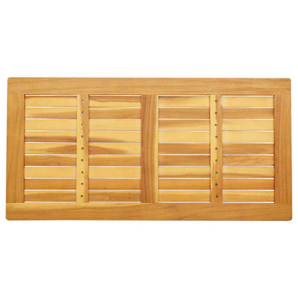 Bordplade Olie Naturlig 100 x 50 x 2 cm Massivt Akacietræ