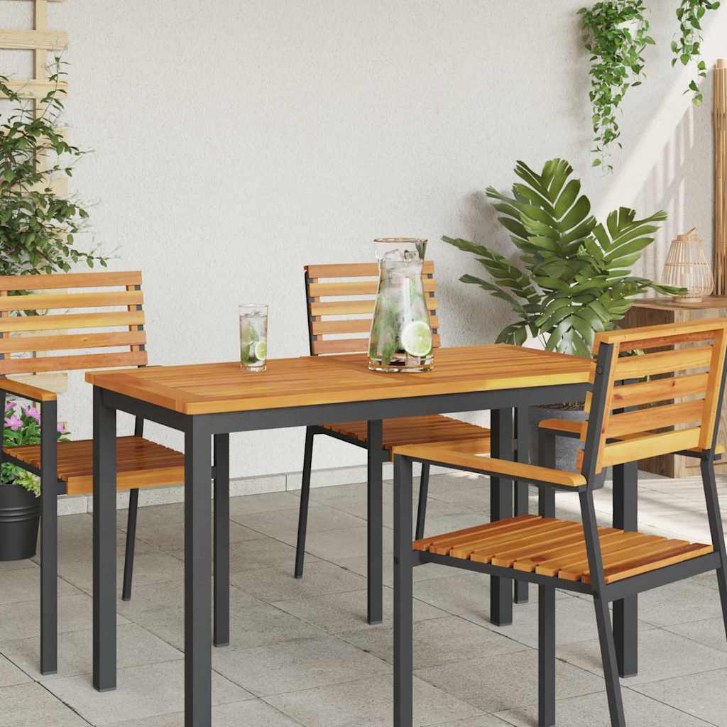 Bordplade Olie Naturlig 110 x 55 x 2 cm Massivt Akacietræ