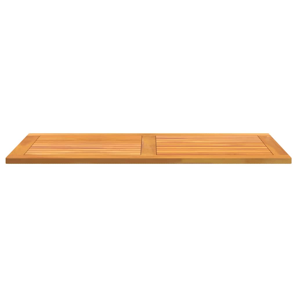 Bordplade Olie Naturlig 110 x 55 x 2 cm Massivt Akacietræ