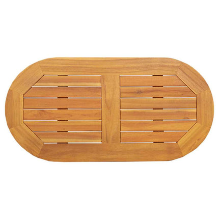Bordplade Olie Naturlig 80 x 40 x 2 cm Massivt Akacietræ