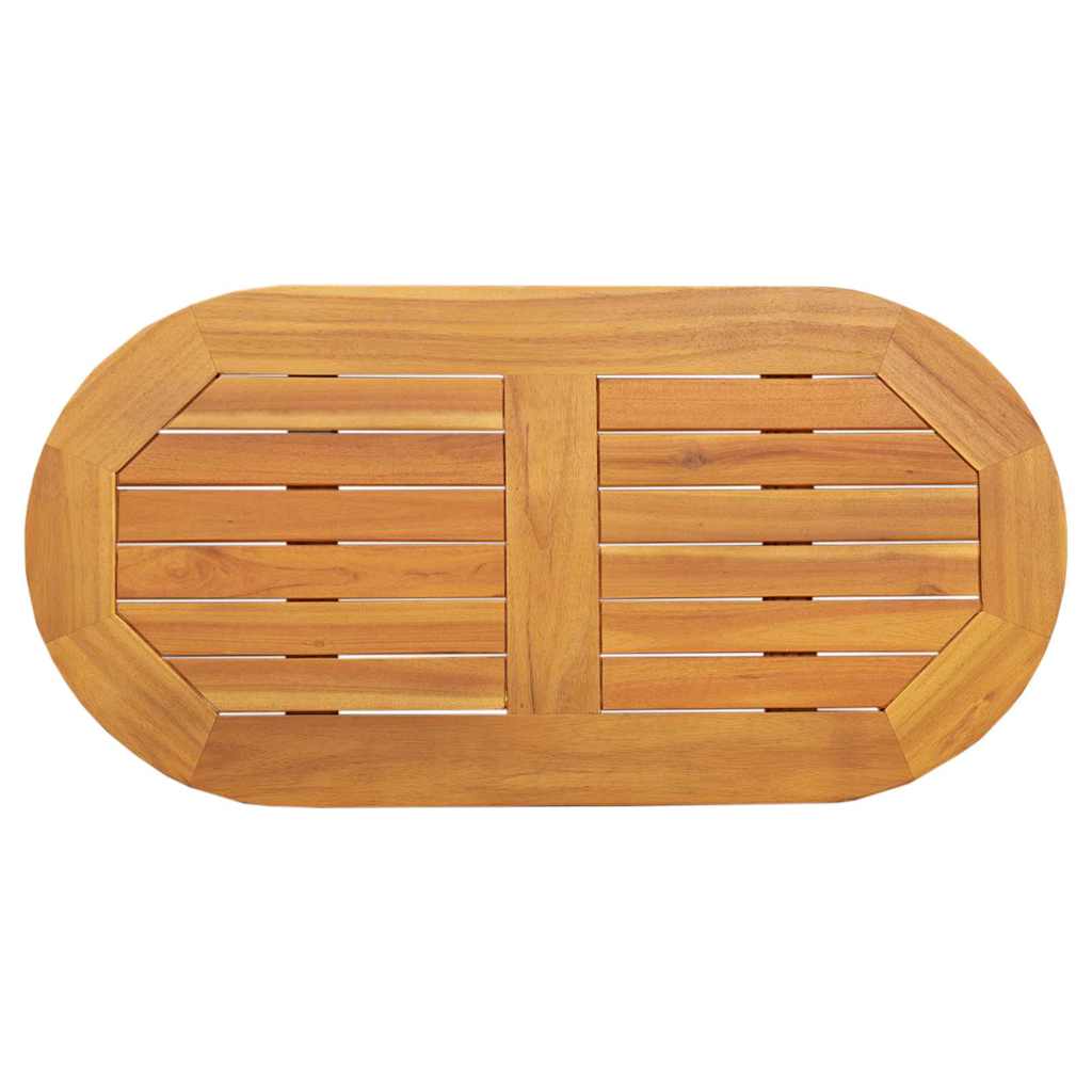 Bordplade Olie Naturlig 80 x 40 x 2 cm Massivt Akacietræ