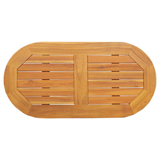 Bordplade Olie Naturlig 80 x 40 x 2 cm Massivt Akacietræ