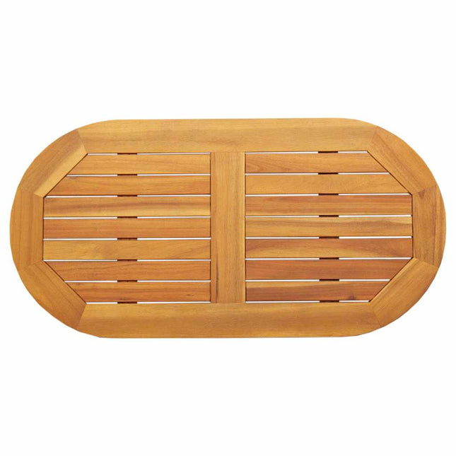 Bordplade Olie Naturlig 90 x 45 x 2 cm Massivt Akacietræ