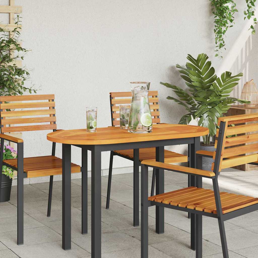 Bordplade Olie Naturlig 100 x 50 x 2 cm Massivt Akacietræ