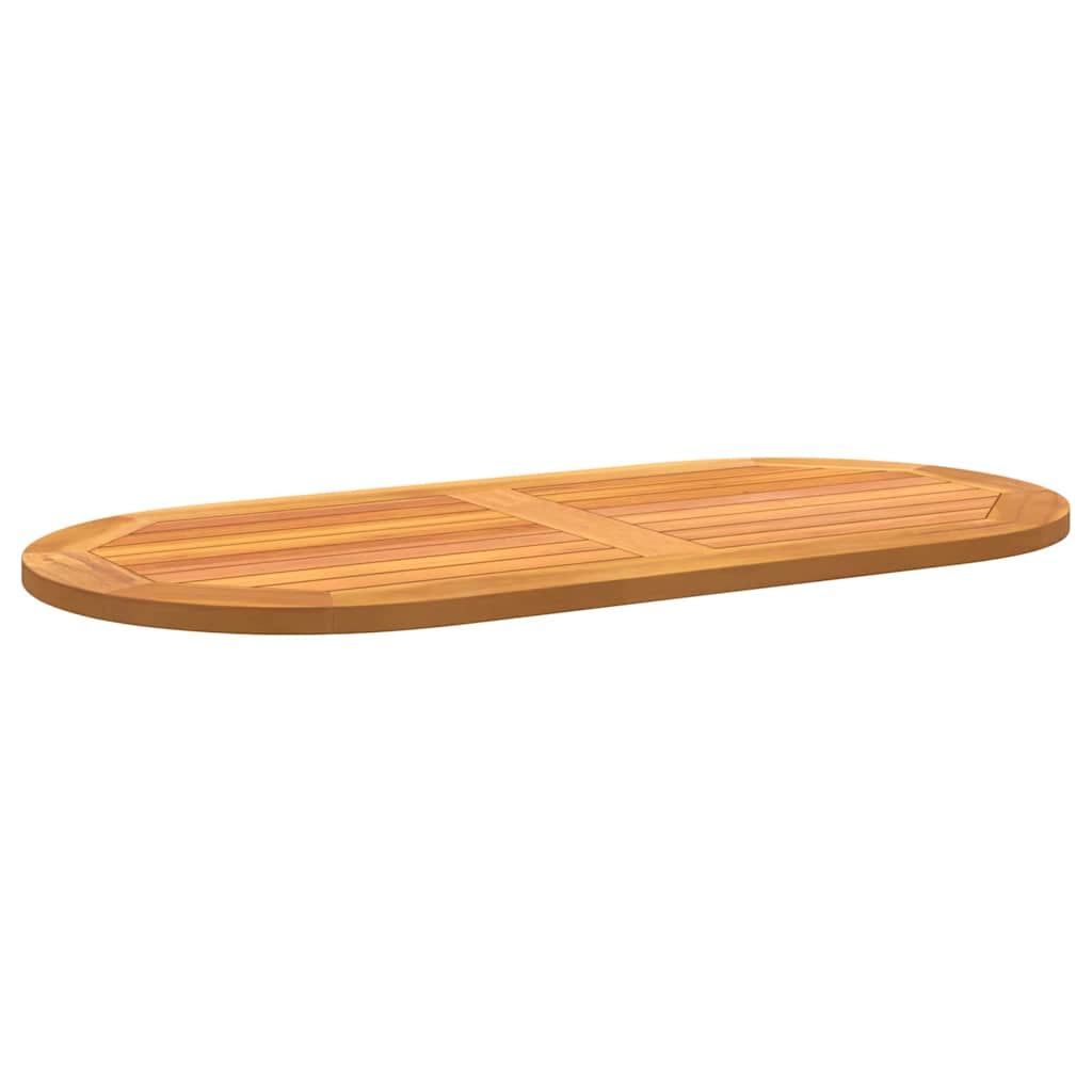 Bordplade Olie Naturlig 100 x 50 x 2 cm Massivt Akacietræ
