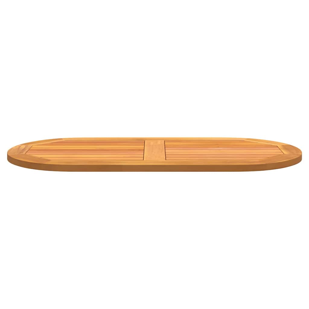 Bordplade Olie Naturlig 100 x 50 x 2 cm Massivt Akacietræ
